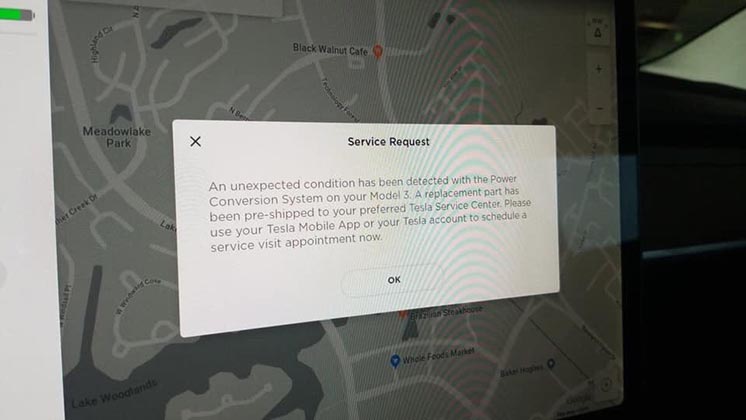 Тепер електромобілі Tesla самі роблять діагностику та замовляють собі запчастини Тепер електромобілі Tesla самі роблять діагностику та замовляють собі запчастини