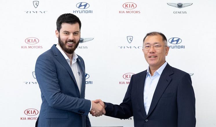 Hyundai та Kia разом з хорватським стартапом Rimac будуватимуть електромобілі Hyundai та Kia разом з хорватським стартапом Rimac будуватимуть електромобілі