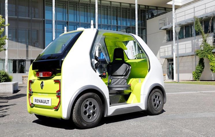 Renault представив електричну капсулу-мікромобіль EZ-POD Renault представив електричну капсулу-мікромобіль EZ-POD