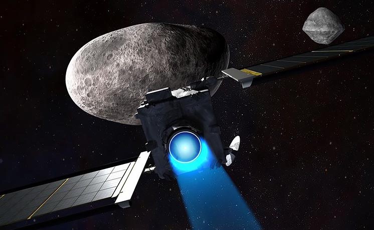 NASA та ESA збираються збити астероїд зондом
