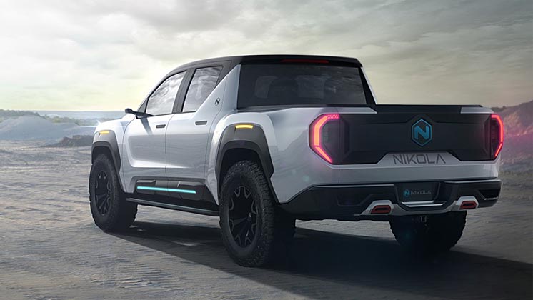 Nikola Motor представила конкурента Tesla Cybertruck з воднево-електричним двигуном Nikola Motor представила конкурента Tesla Cybertruck з воднево-електричним двигуном