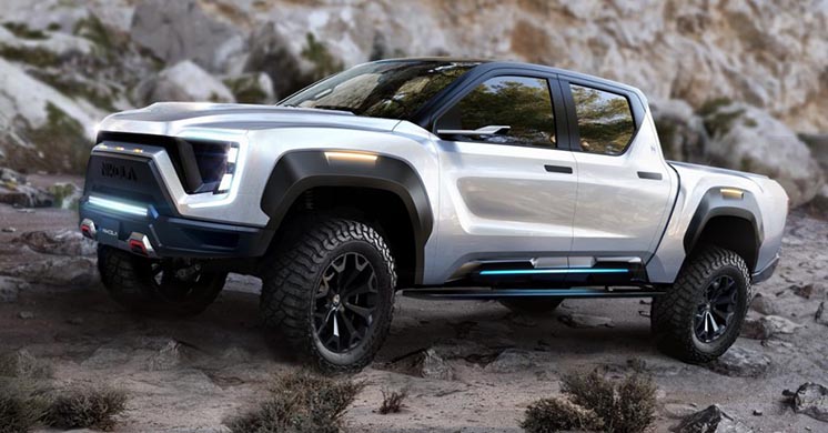 Nikola Motor представила конкурента Tesla Cybertruck з воднево-електричним двигуном Nikola Motor представила конкурента Tesla Cybertruck з воднево-електричним двигуном